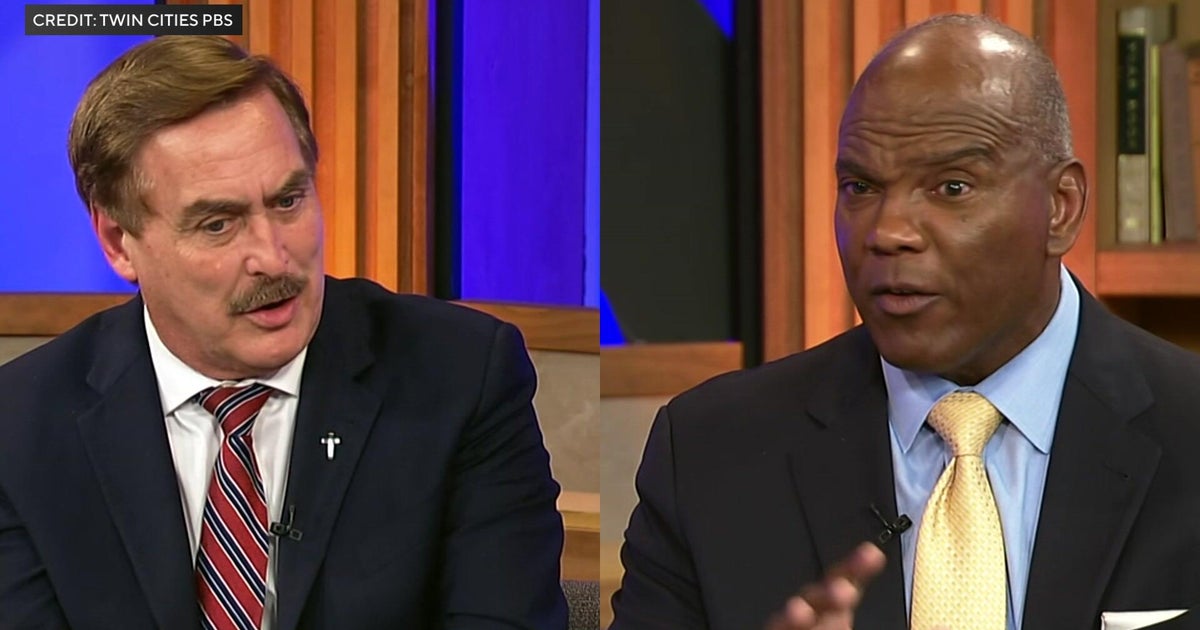 2 GOP candidates for Minnesota governor touch on paid leave, taxes during debate