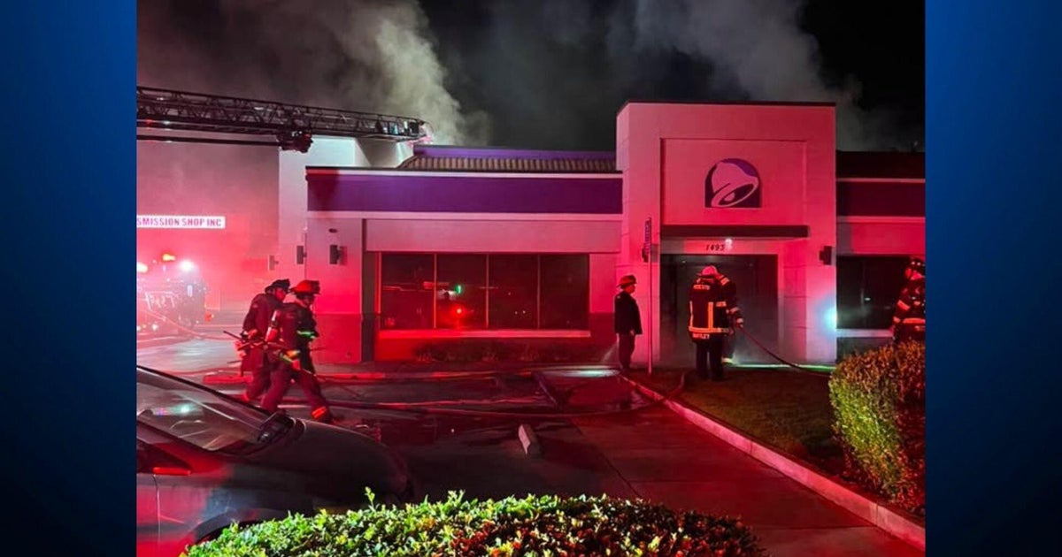 Modesto Taco Bell damaged by early morning fire