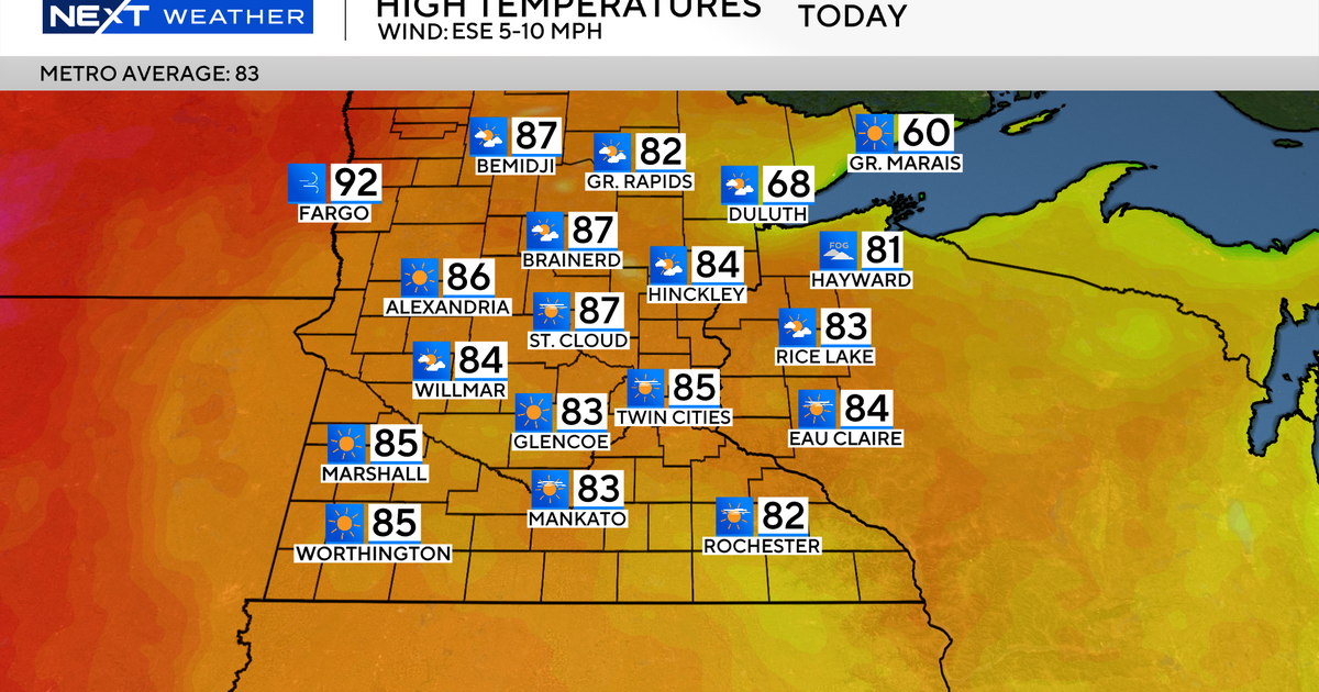 More sunshine & pleasant temps on the way