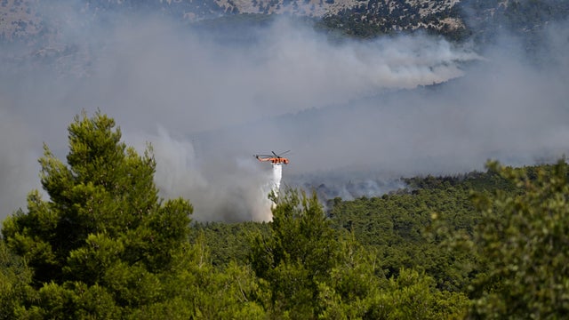 Greece Wildfires 