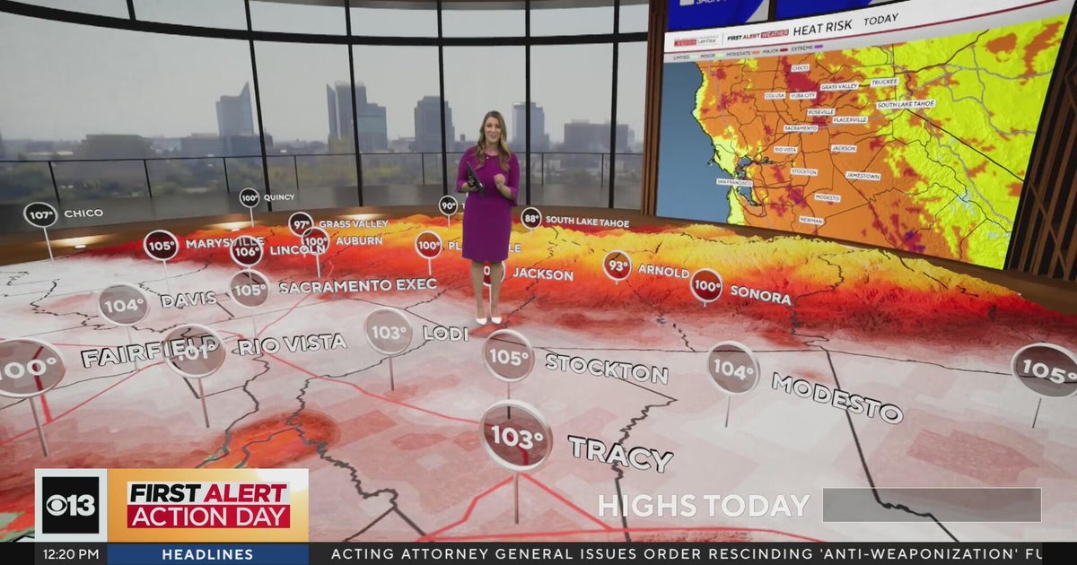 Monday afternoon Northern California weather forecast - Aug. 3, 2026