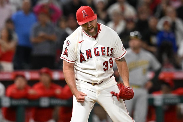 Athletics v Los Angeles Angels