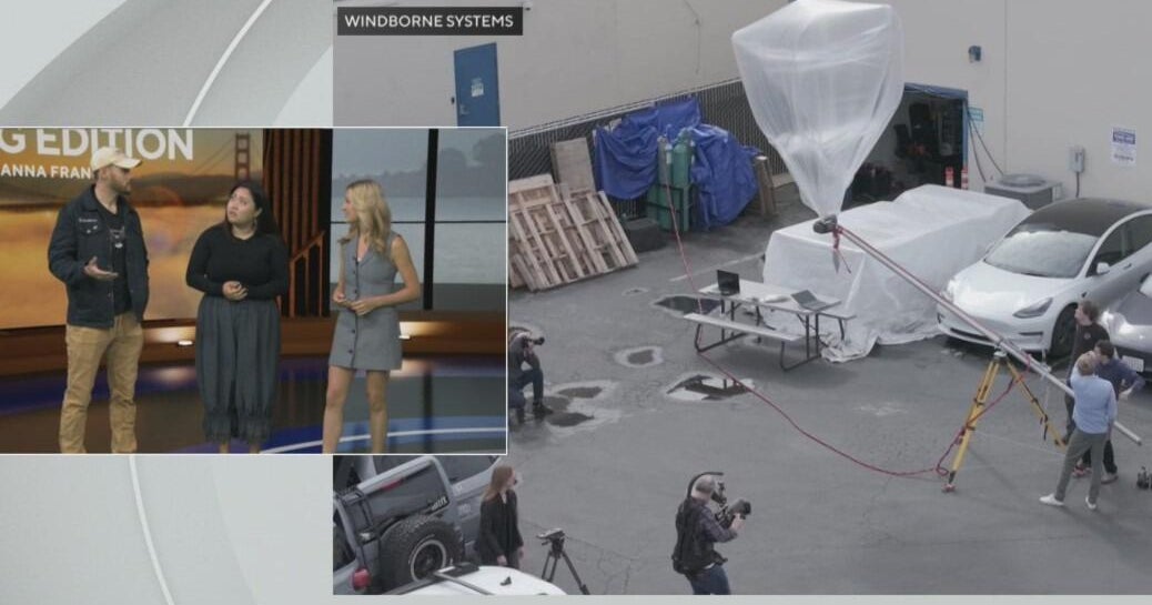 Scientists discuss launching weather balloon from rooftop of KPIX