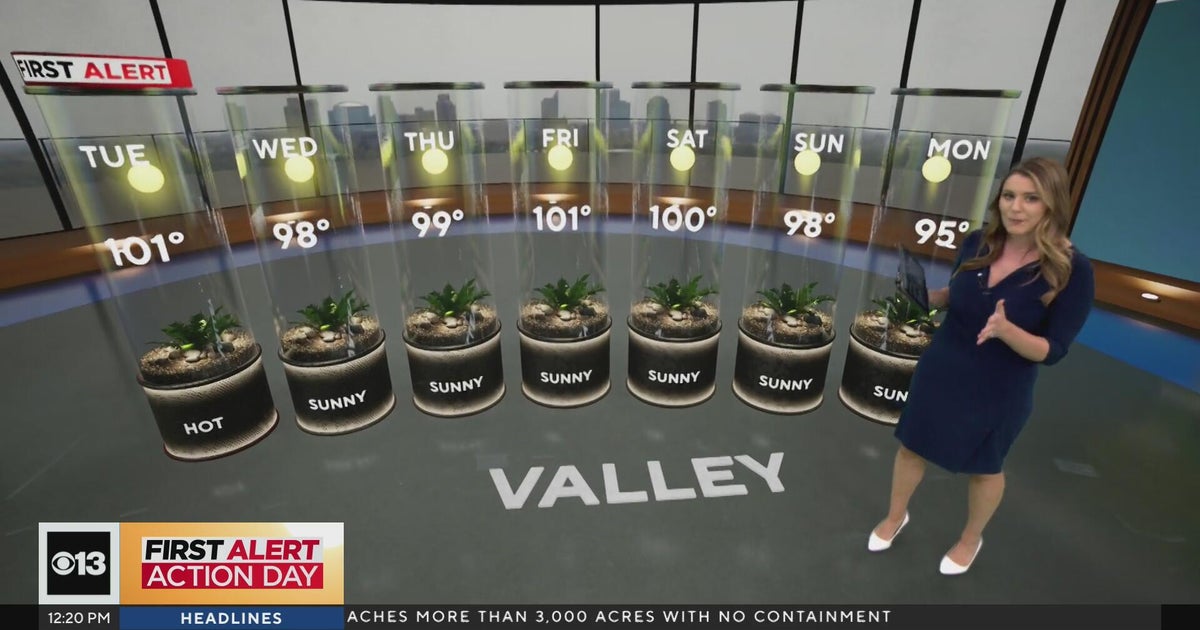 Tuesday afternoon Northern California weather forecast - Aug. 4, 2026