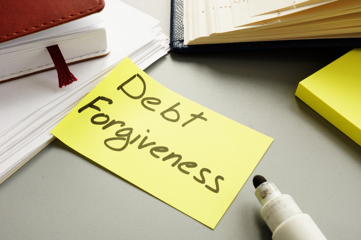 Can you qualify for debt forgiveness after a divorce? - CBS News