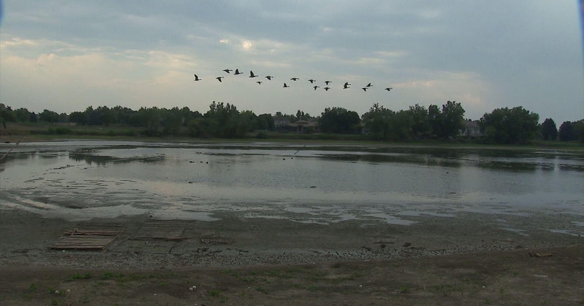 Drought conditions across Colorado blamed for disappearing stormwater reservoir on golf course