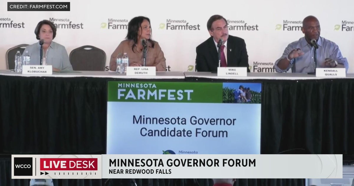 Minnesota’s leading gubernatorial candidates debate ahead of primaries