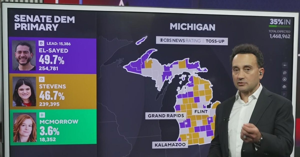 Michigan U.S. Senate race heats up as results pour in