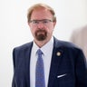 OMB Director Russell Vought Joins GOP Caucus Meeting On Capitol Hill 