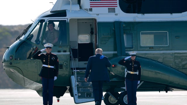 President Trump Travels To Los Angeles 