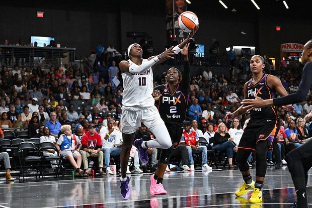 WNBA: AUG 05 Phoenix Mercury at Atlanta Dream