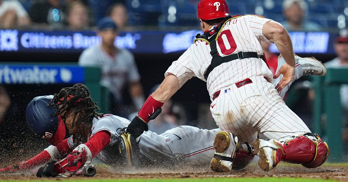 Phillies allow 6 runs in 11th inning in extra-innings loss to Nationals