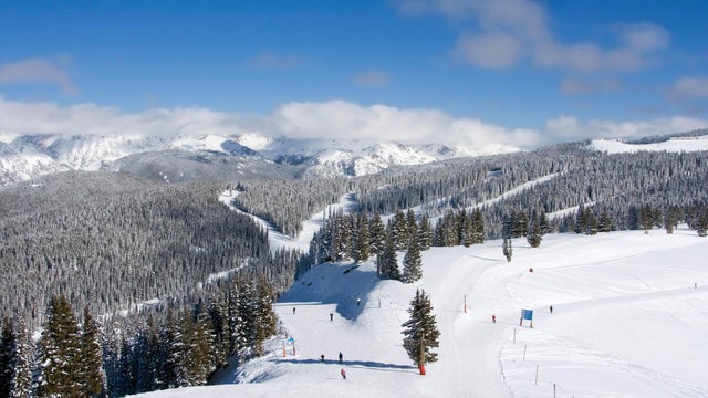 Skiers at Vail 