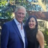 Photo of John Gannon and his fianc&eacute;e, Yasmin Suarez Reyes 