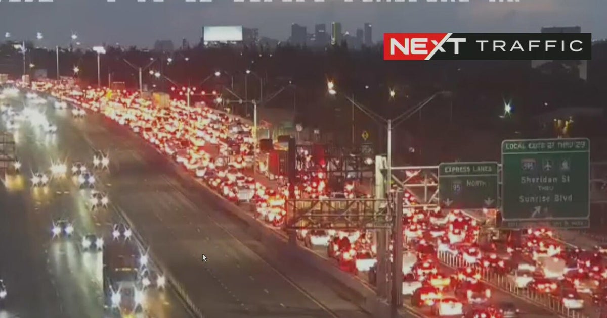Major delays reported on I-95 north in Broward after crash