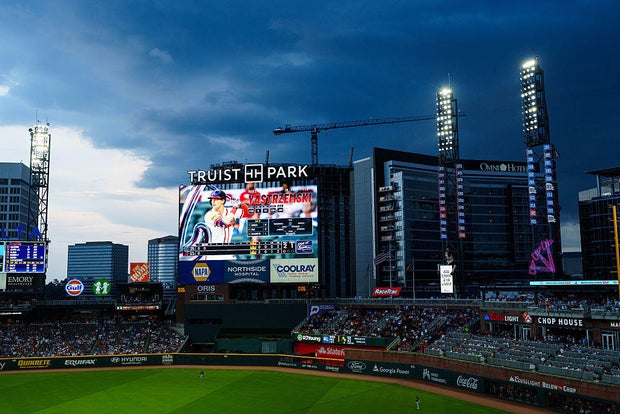 Miami Marlins v Atlanta Braves