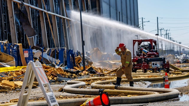 Boyle Heights fire aftermath 