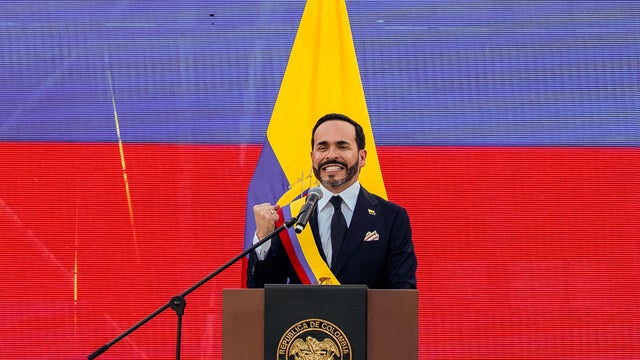 Newly president of Colombia Abelardo de la Espriella Heads First Event With Colombian Army 