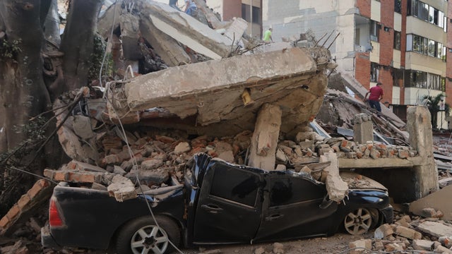 APTOPIX Colombia Earthquake 