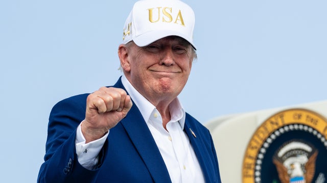 President Trump Returns To The White House 