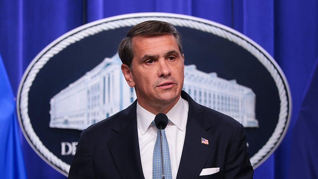 Todd Blanche appears at his confirmation hearing in front of the Senate Judiciary Committee on Capitol Hill on July 15, 2026, in Washington, D.C. 