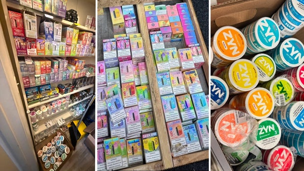 smoke shop illegal products