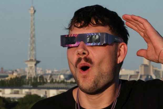 Solar eclipse in Germany 