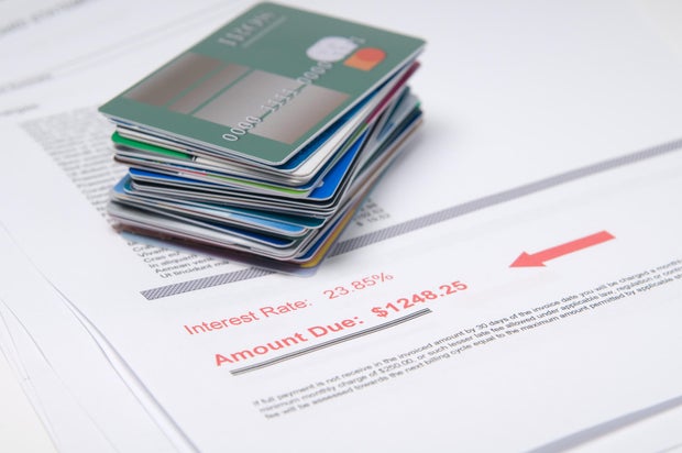 What happens after you miss three credit card payments?