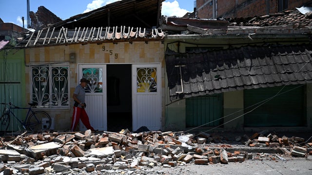 COLOMBIA-EARTHQUAKE-AFTERMATH 