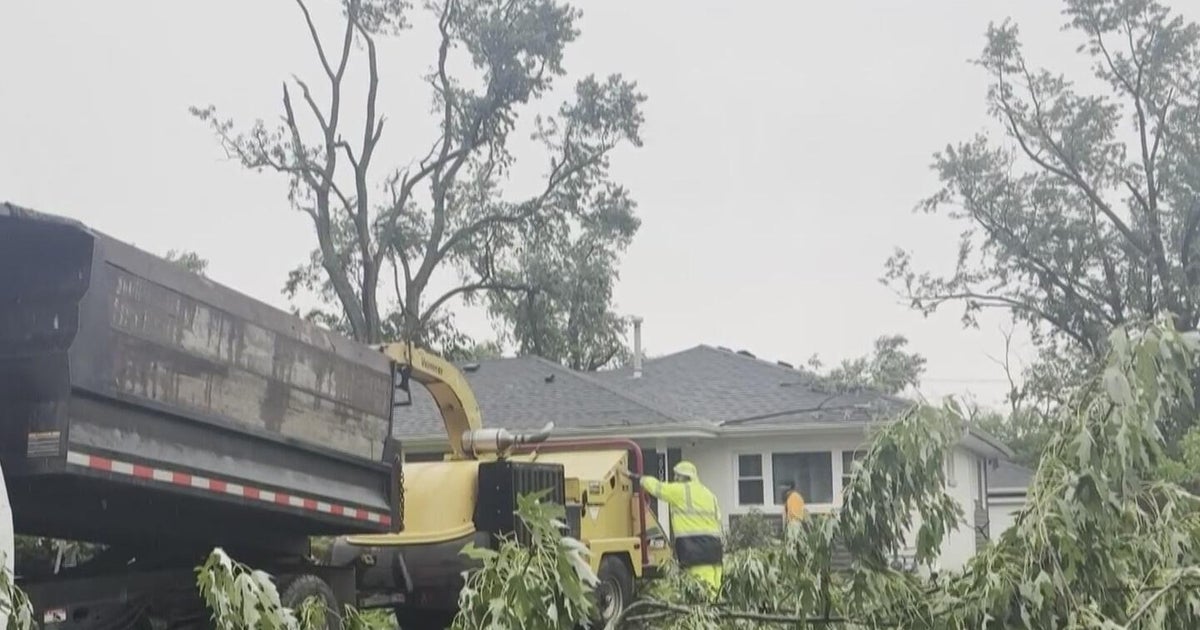 Flossmoor community come together to clean up after back-to-back severe storms