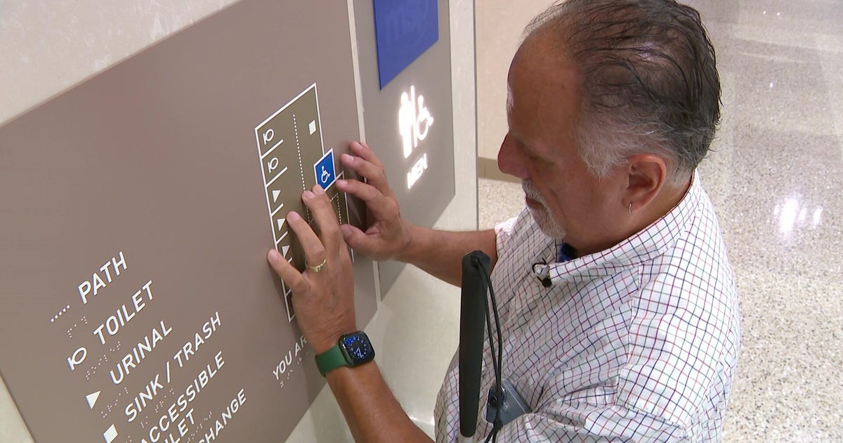 Minneapolis-St. Paul International Airport's new 3D braille maps are helping visitors help themselves