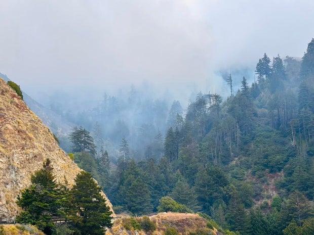 Timber Fire smoke and fog