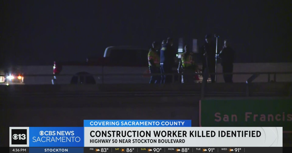 Construction worker killed in Highway 50 collision in Sacramento identified