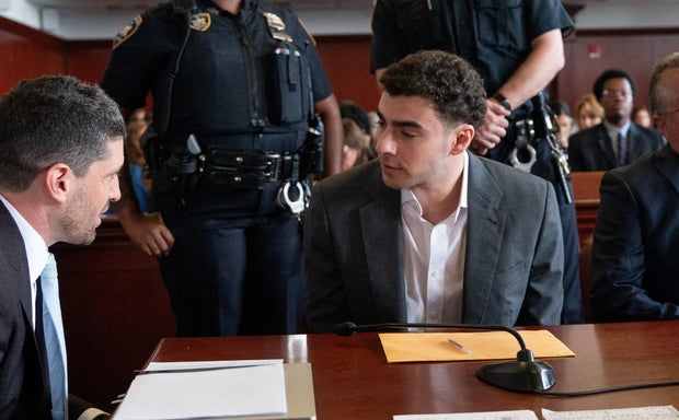 Luigi Mangione in court