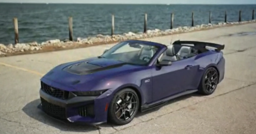 Ford unveils 795 horsepower Mustang Dark Horse SC convertible at Woodward Dream Cruise