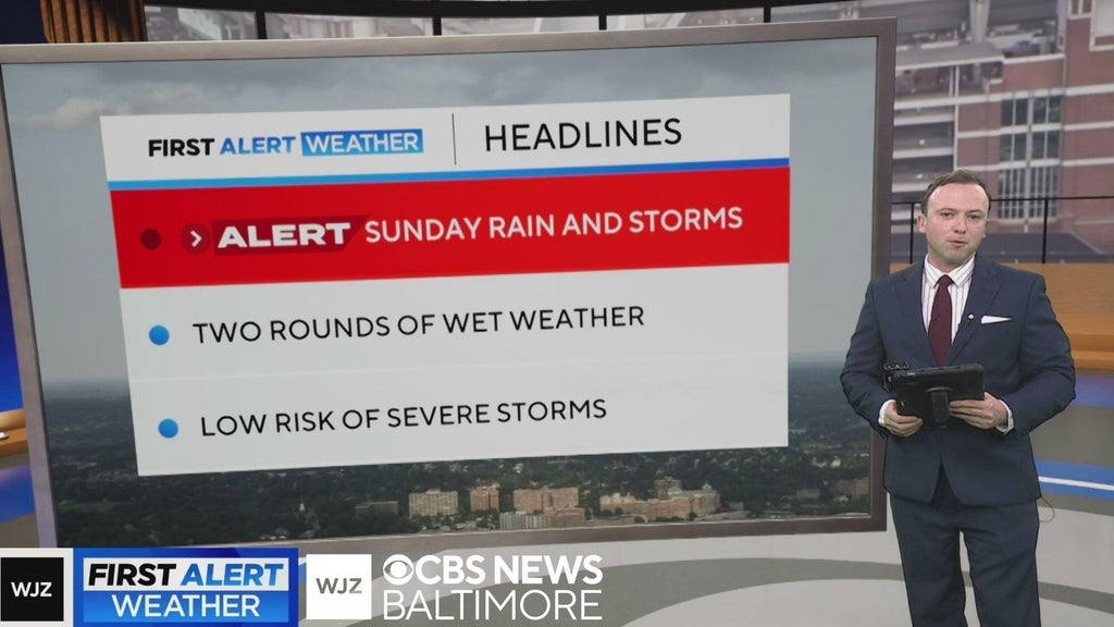 Baltimore Faces Weather Alert Day Sunday Amid Storm and Rain Forecast