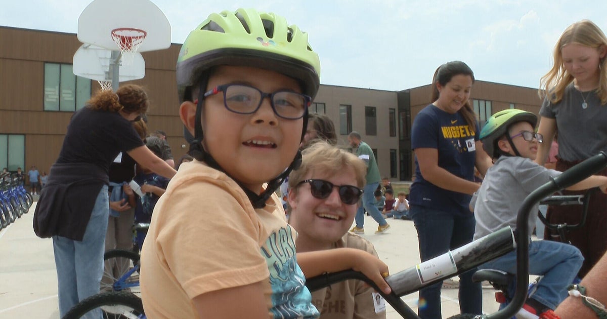 Wish for Wheels, Kroenke Sports provides free bicycles to over 200 Denver area children