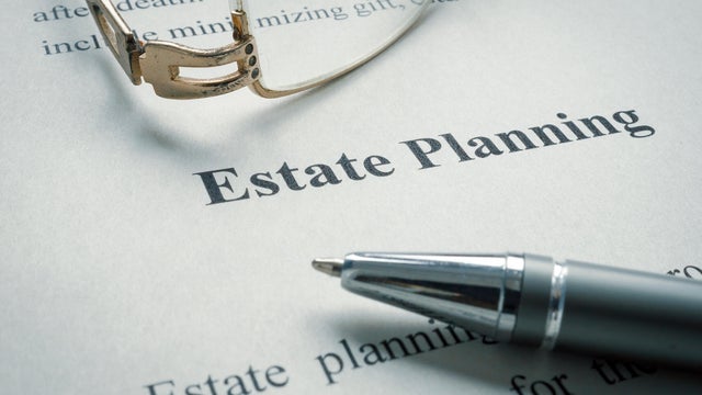 Information about Estate planning and old glasses. 