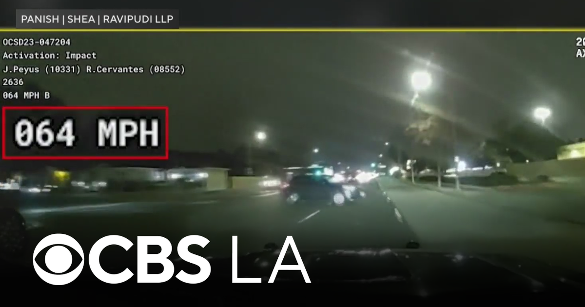 Orange County sued over high-speed crash involving deputies