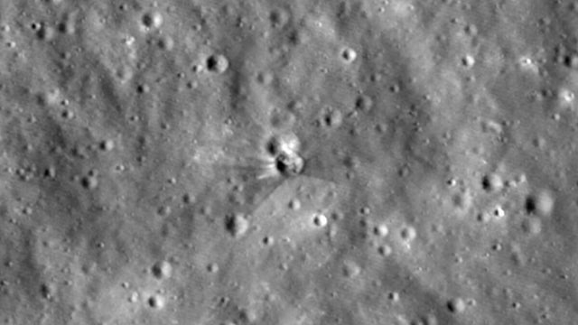 SpaceX Moon Crash 