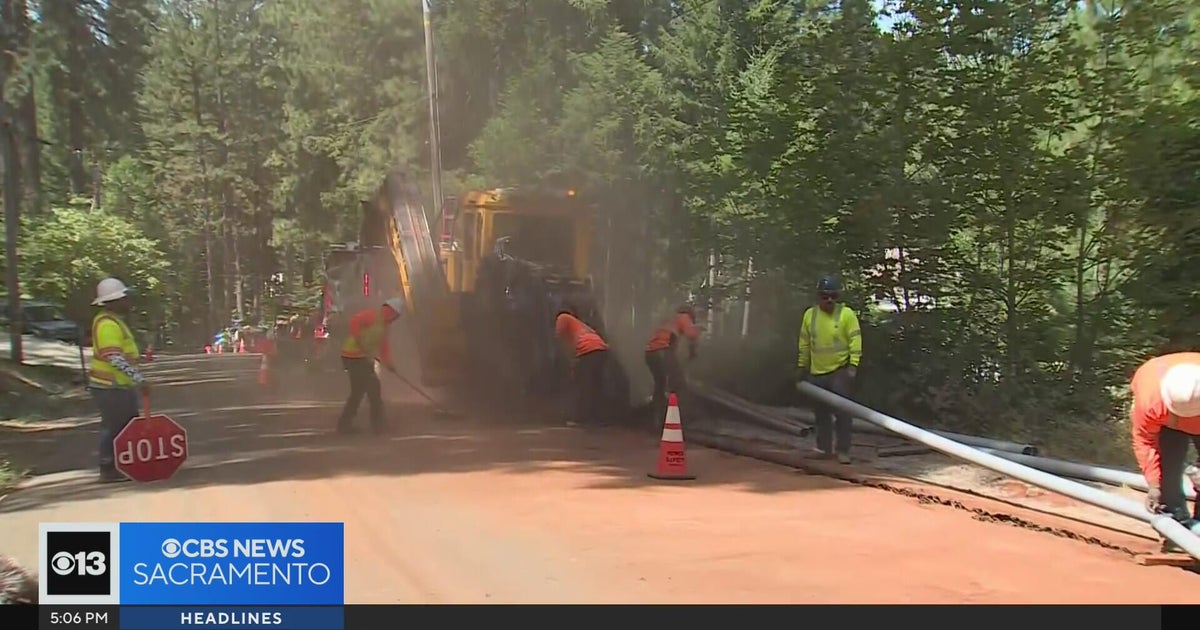 PG&E uses new trenching machine to speed up Placer County power line undergrounding