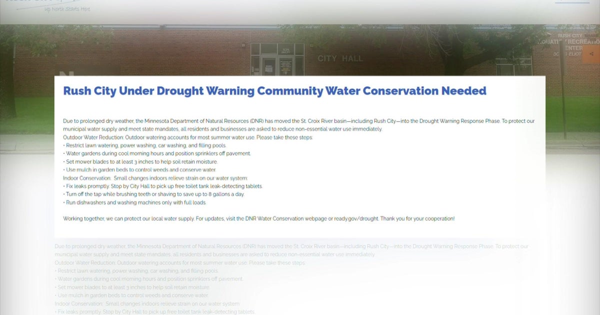 Minnesota's drought conditions lead to water restrictions in several cities