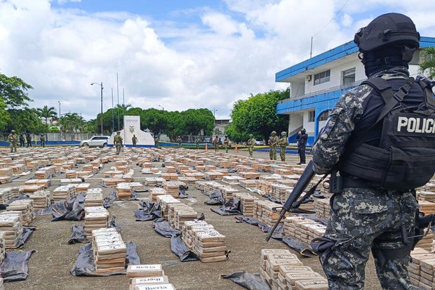 New U.S. sanctions target cocaine smuggling network in Ecuador