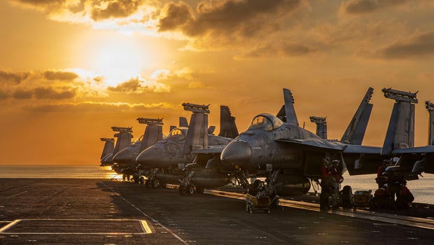 USS Abraham Lincoln leaves Middle East after 9-month deployment