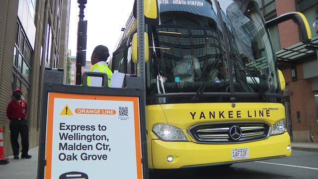 MBTA shuttle bus 