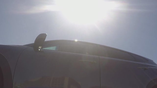 Emergency light on an ambulance 