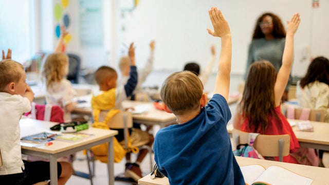Students, classroom, school 