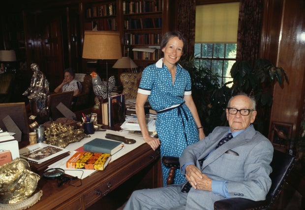 Nancy Kassebaum And Alf Landon 