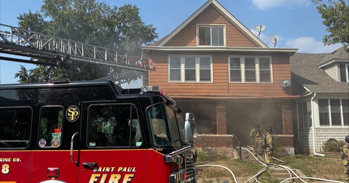 2 rescued, firefighter injured after St. Paul crews respond to 3 fires in 90 minutes
