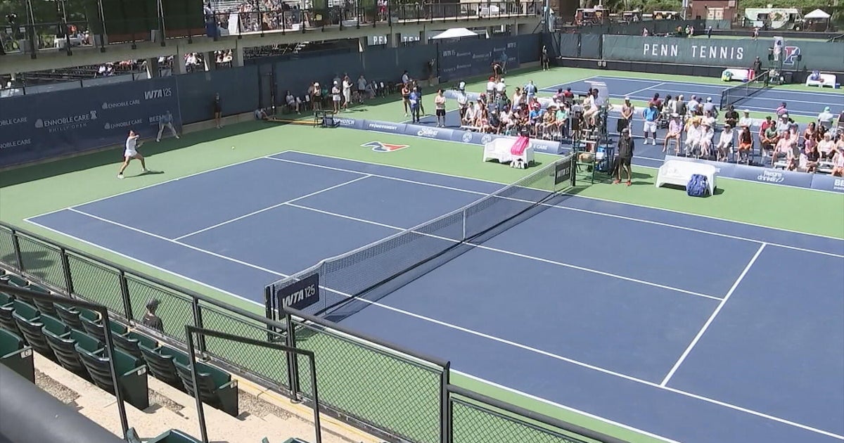 Women's pro tennis returns to Philadelphia after more than 20 years: 